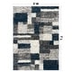 preview thumbnail 43 of 54, World Rug Gallery Distressed Modern Boxes Plush Shag Area Rug