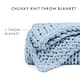 preview thumbnail 2 of 26, Soft Handmade Chunky Knit Throw Blanket