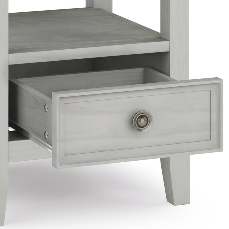 WYNDENHALL Halifax Solid Wood 19-inch Square End Table - 19 inch wide