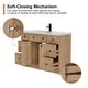 preview thumbnail 91 of 112, 36"/48"/60"/72" Bathroom Vanity Set with Sink & Faucet