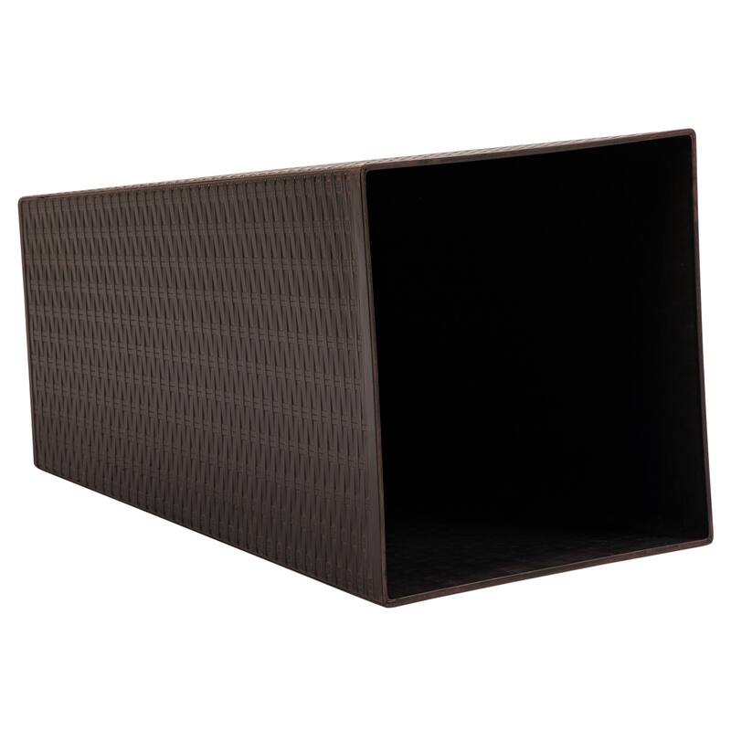 Outsunny Set of 3 Tall Planters with Drainage Hole