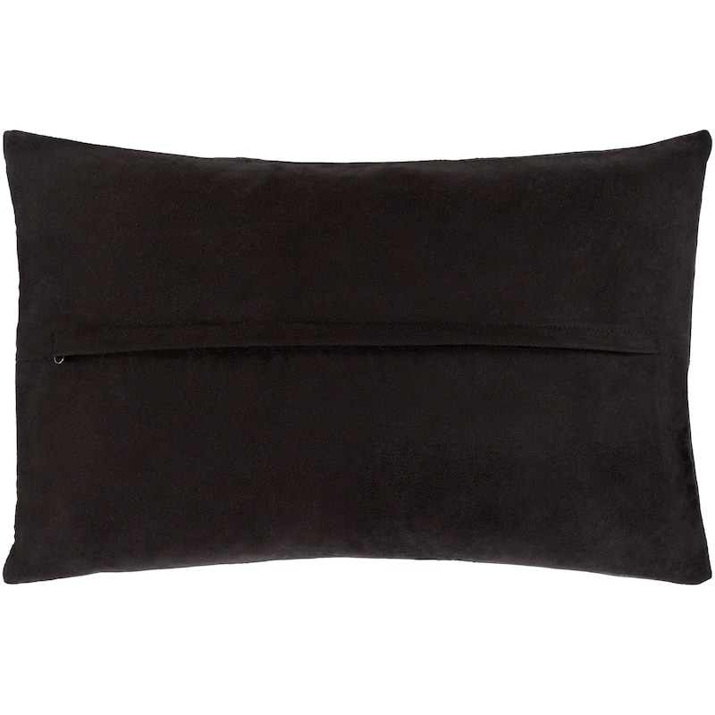 Chante Leather Modern Lumbar Pillow