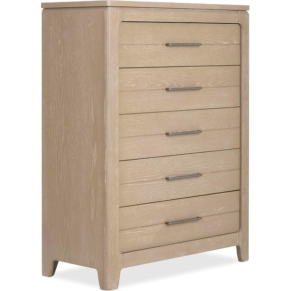 slide 2 of 12, Evolur Oakley Tall Chest Sienna