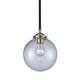 Option Black / Antique Brass / Clear