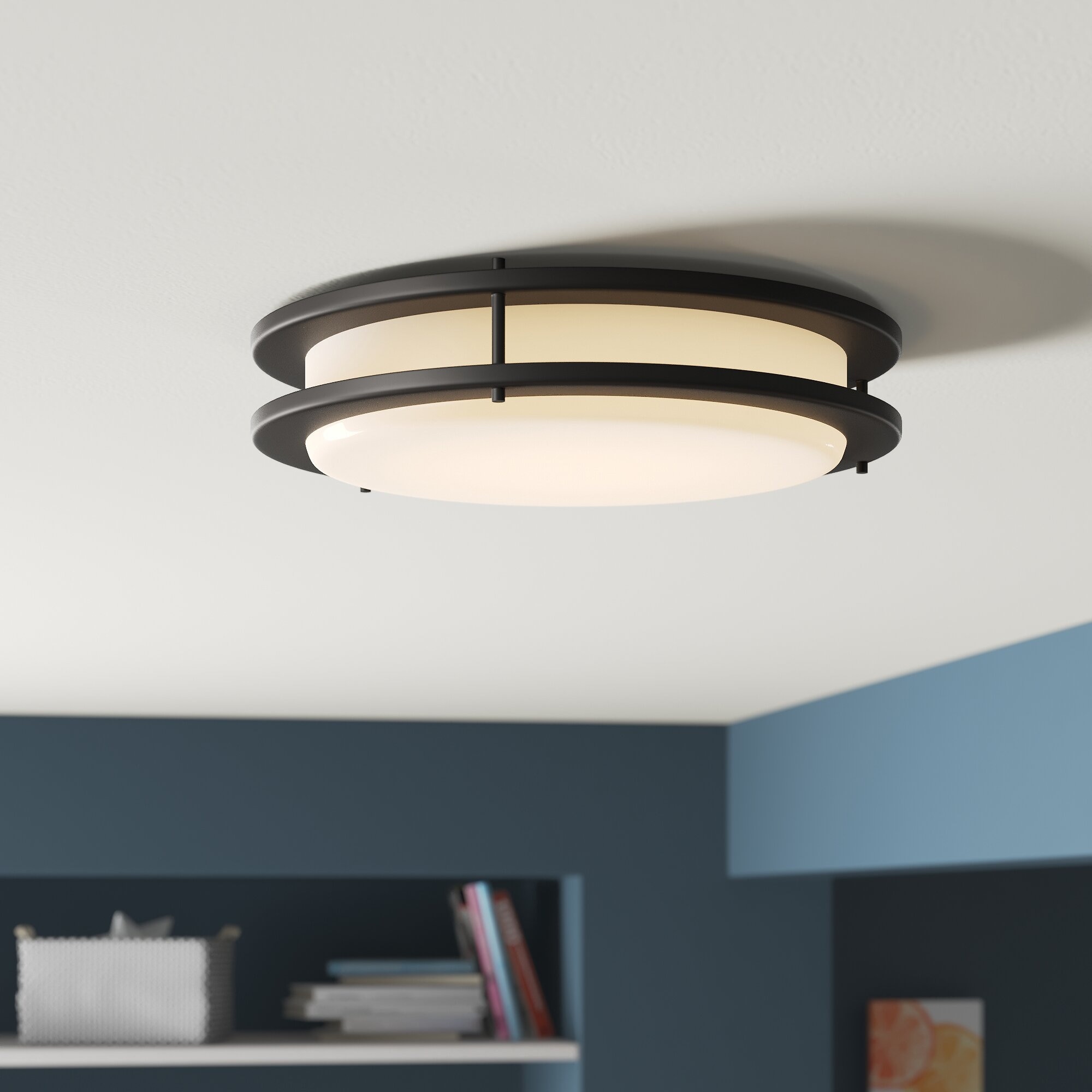 Qplus led flush mount hot sale fixture