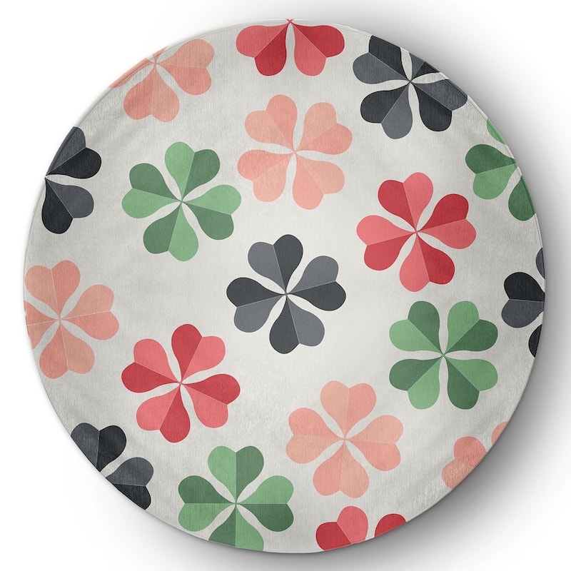 Lucky Patch St. Patrick's Day Chenille Rug