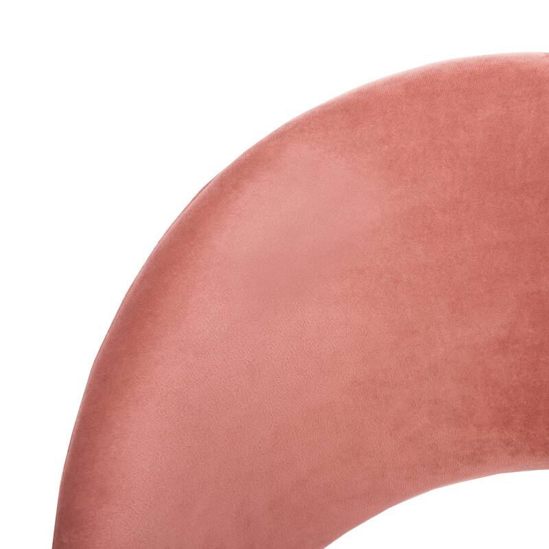 SAFAVIEH Reva Retro Dusty Rose/ Gold Chair (Set of 2) - 21.3" x 24.3" x 31.8" - 21Wx24Dx32H