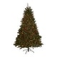 preview thumbnail 4 of 18, 7-foot Fraser Fir Pre-Lit String Light or Unlit Hinged Artificial Christmas Tree by Christopher Knight Home