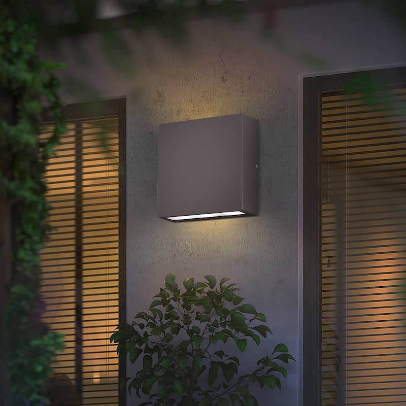 Outdoor Wall Light LED Lamp Sconce Lantern 6W 360Lm