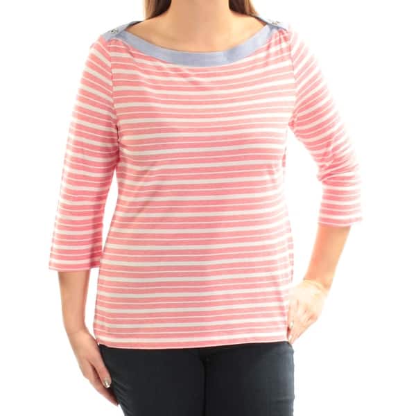 san francisco ny hög kvalitet 50% pris Shop TOMMY HILFIGER $50 Womens New 1529 Red Striped 3/4 Sleeve ... san francisco ny hög kvalitet 50% pris Shop TOMMY HILFIGER $50 Womens New 1529 Red Striped 3/4 Sleeve ...