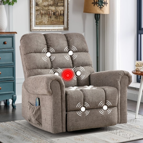 Oversized Rocker Manual Overstuffed Swivel Recliners for Big Man Bed Bath & Beyond 38424084