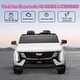 preview thumbnail 4 of 8, Cadillac Escalade IQ 2025 Kids Ride-On Car with Dual Seats, Remote, Music & LED Lights - White