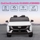 preview thumbnail 4 of 8, Licensed Cadillac Escalade Ride-On Car with Dual Control, Suspension & Extended Run-Time - White