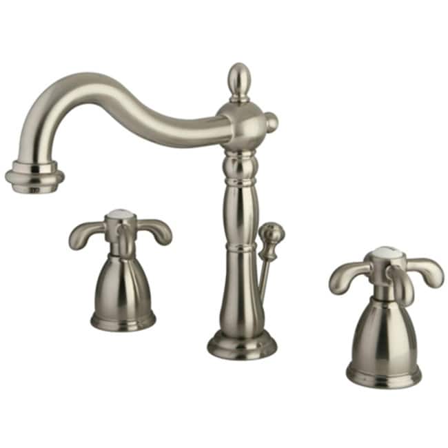 Kingston Brass French Country Centerset Bathroom Faucet - Free Pop Up