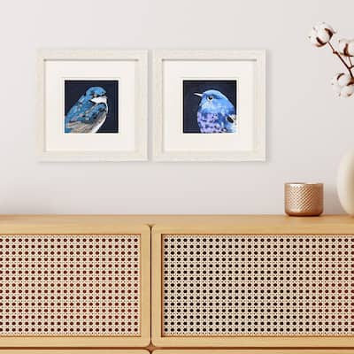 Paragon Vivid Bird I Framed Art - Set of 2