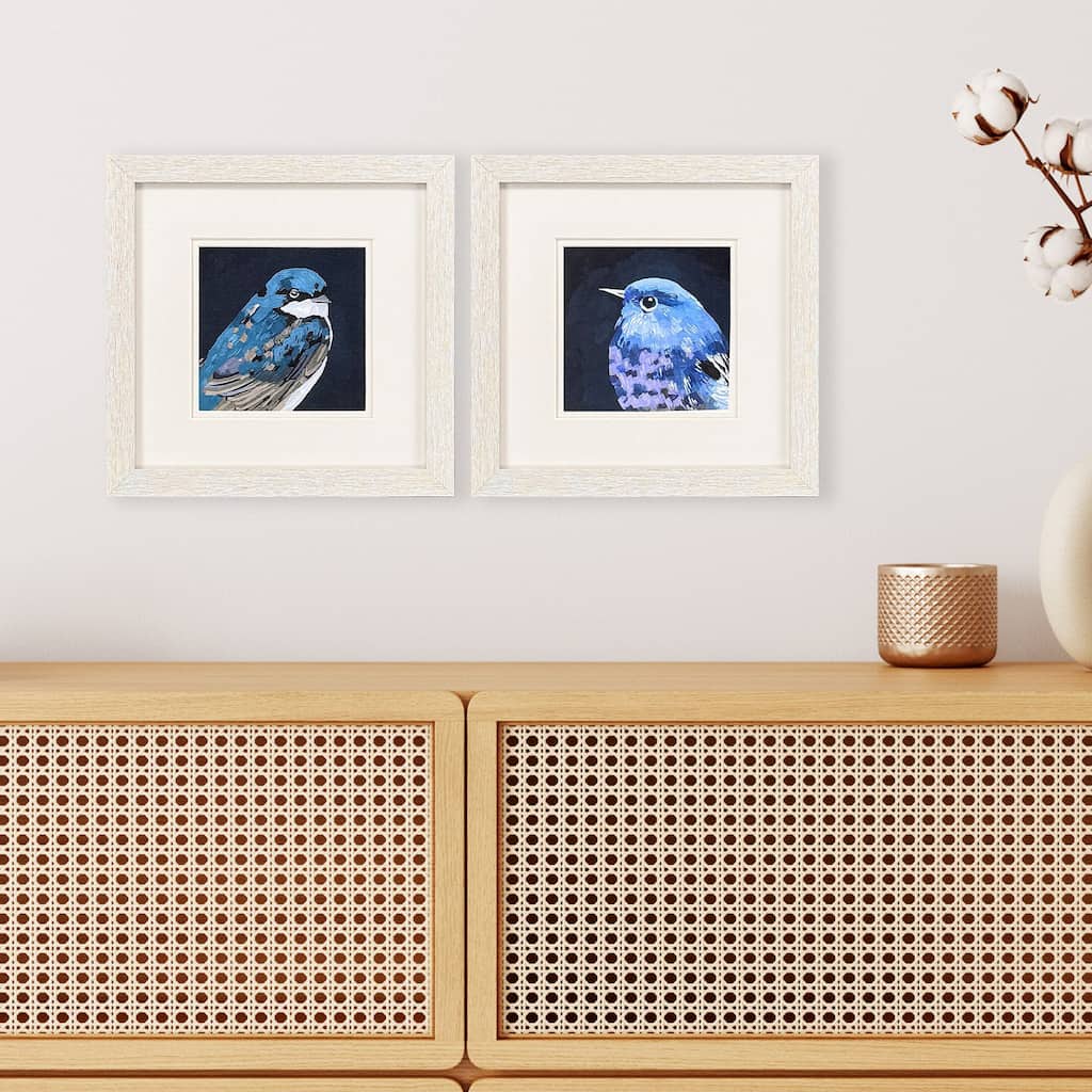 Paragon Vivid Bird I Framed Art - Set of 2