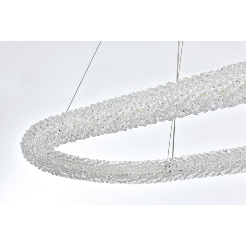 Indigo Home 42 inch Adjustable LED Chandelier