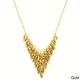 preview thumbnail 30 of 28, Alexa Starr Colored Lucite Bib Necklace Gold