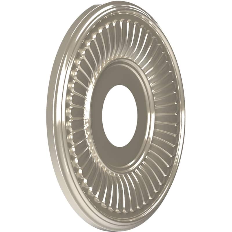 3 1/2" Inside Diameter - Berkshire Thermoformed PVC Ceiling Medallion
