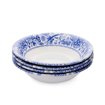 Spode Blue Italian Brocato Cereal Bowl