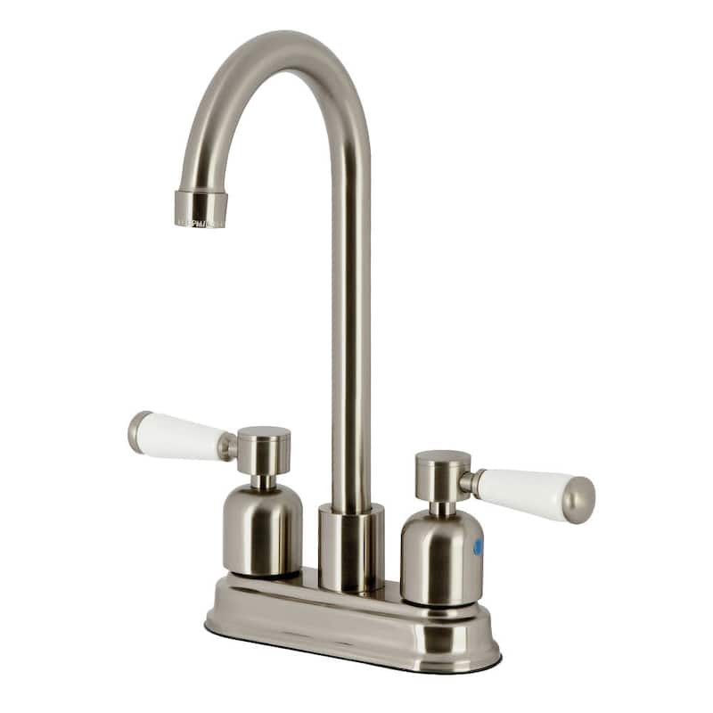 Kingston Brass FB849.DPL Paris 1.8 GPM Standard Bar Faucet - Brushed Nickel