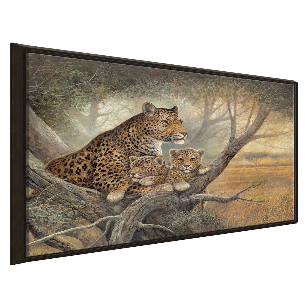 "Shadow of Love" by Ruane Manning Print on Floating Canvas