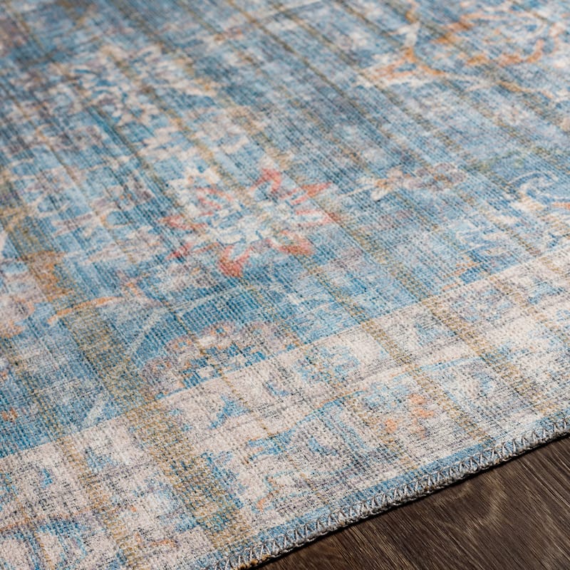 Livabliss Salima Traditional Vintage Machine Washable Area Rug