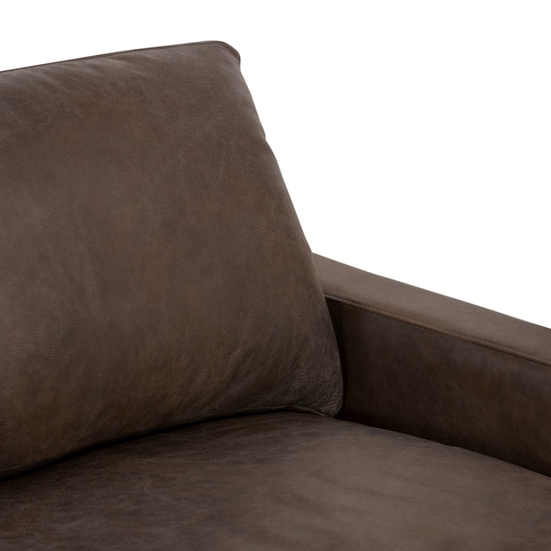 Poly & Bark Sorrento Sectional - Genuine Italian Leather