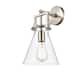Option Clear / Satin Nickel