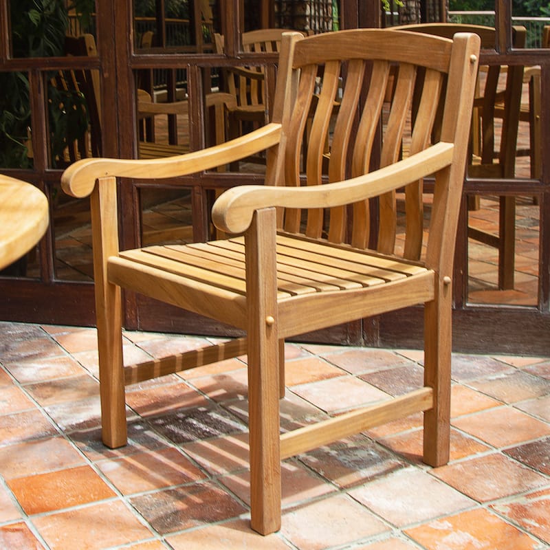 Cambridge Casual Sherwood 3-Piece Teak Outdoor Conversation Set
