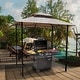 preview thumbnail 2 of 30, Kozyard Outdoor BBQ Grill Gazebo Canopy Hardtop Grill Gazebo and Vented Soft Top Gazebo Canopy. 2Size: 6ft x 8ft and 5ft x 8ft