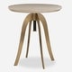 preview thumbnail 1 of 3, Uttermost Alice Oak Adjustable Accent Table - 26"H x 20"W x 20"D