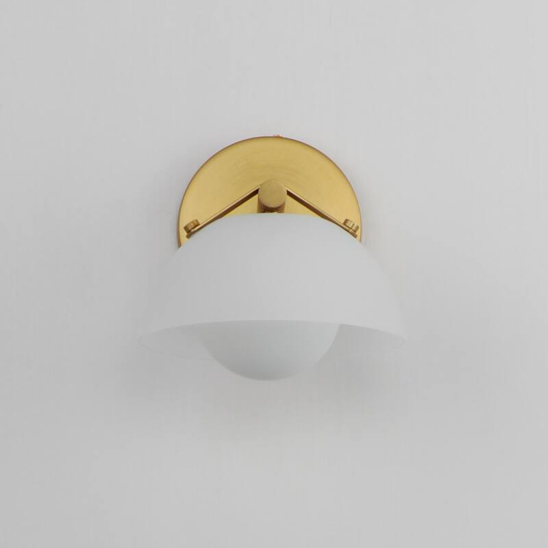 Studio M SM31001FT Domain 7" Tall LED Bathroom Sconce with Glass