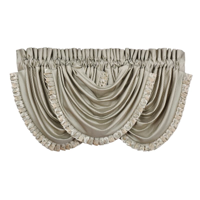 Piazza Window Waterfall Valance