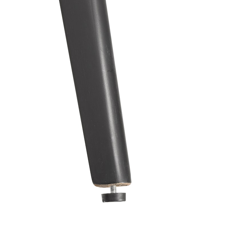 Art Leon Set of 2 Upholstered and Solid Wood Accent Dining Chair