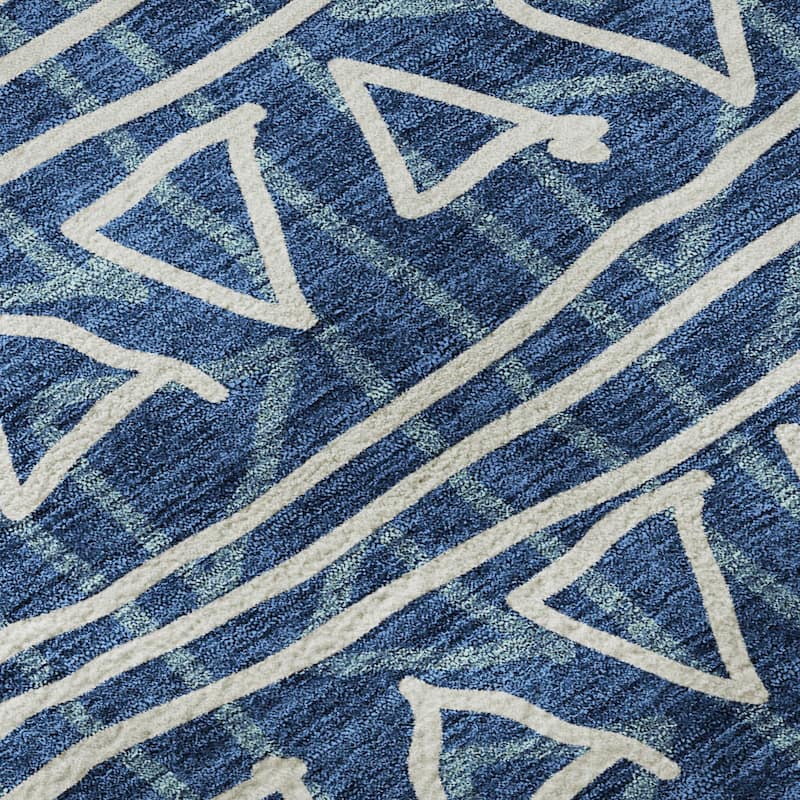 Premium Washable Super Soft Geo Mayfield Rug