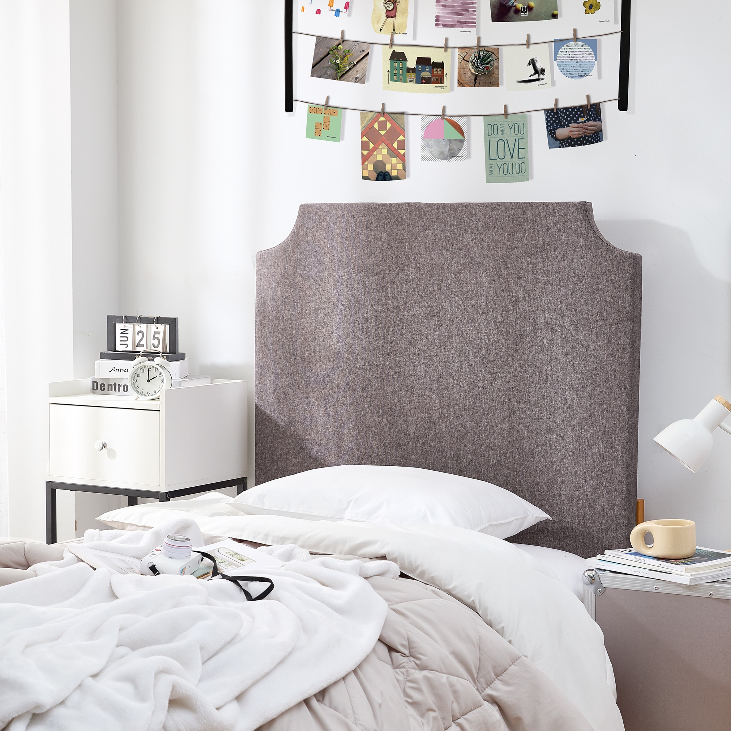 DIY Headboard - College Bedding Headboard (Twin / Twin XL)