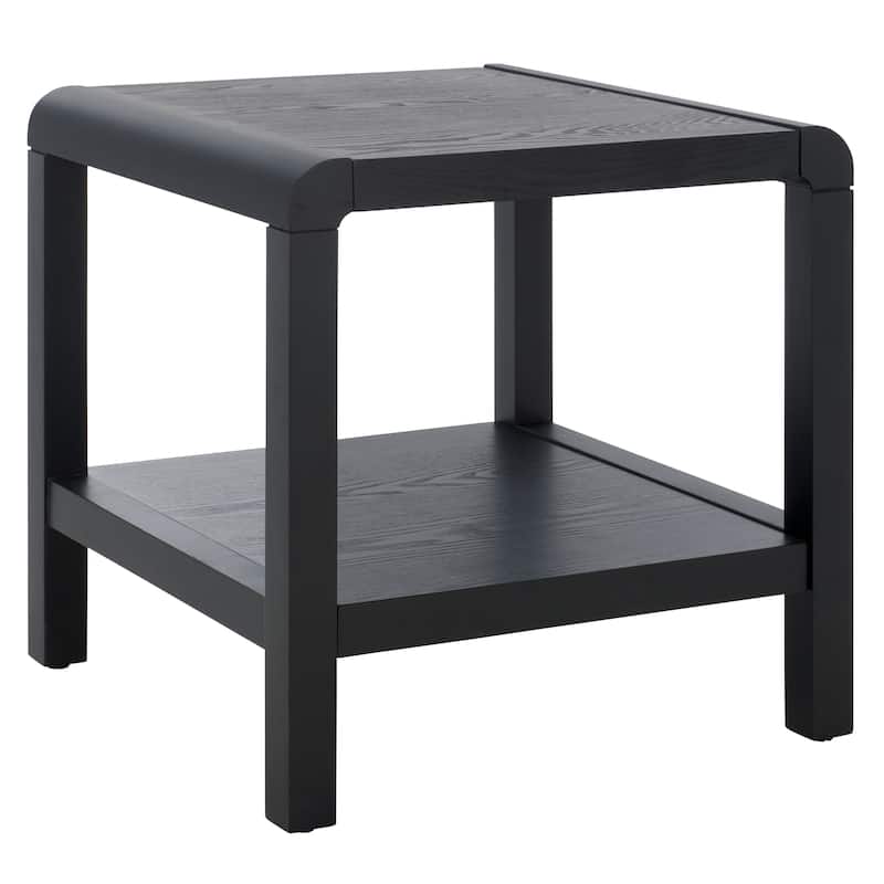 SAFAVIEH Home Omara 1 Shelf Side Table - 20"W x 20"D x 20"H