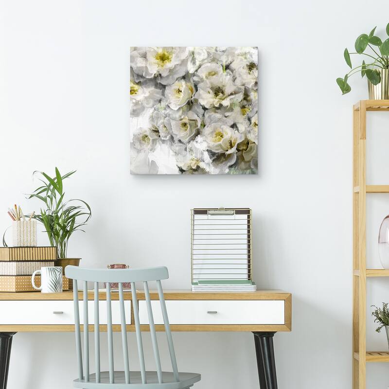 Greenhouse Blooms II by Studio Arts Canvas Art Print