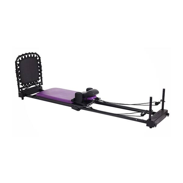 slide 2 of 7, Stamina 55-4379 AeroPilates Reformer Plus Whole Body Resistance Workout System