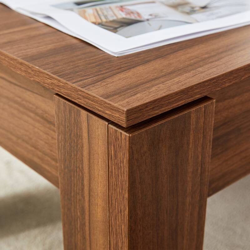 Multi-Functional Mdf Coffee Table With Password Lock