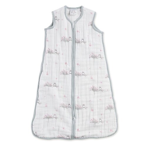 Aden Anais For The Birds Owls Cozy Sleeping Bag Medium Cozy Sleeping Bag