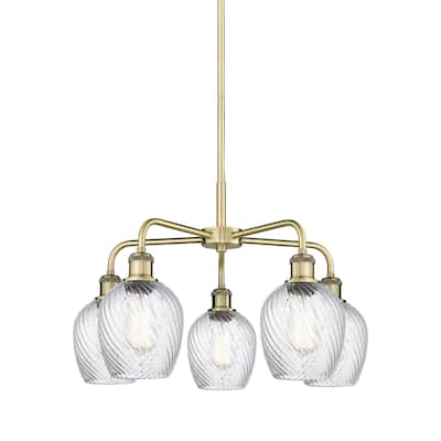 Innovations Lighting 516-5CR-15-23 Salina Chandelier Salina 5 Light