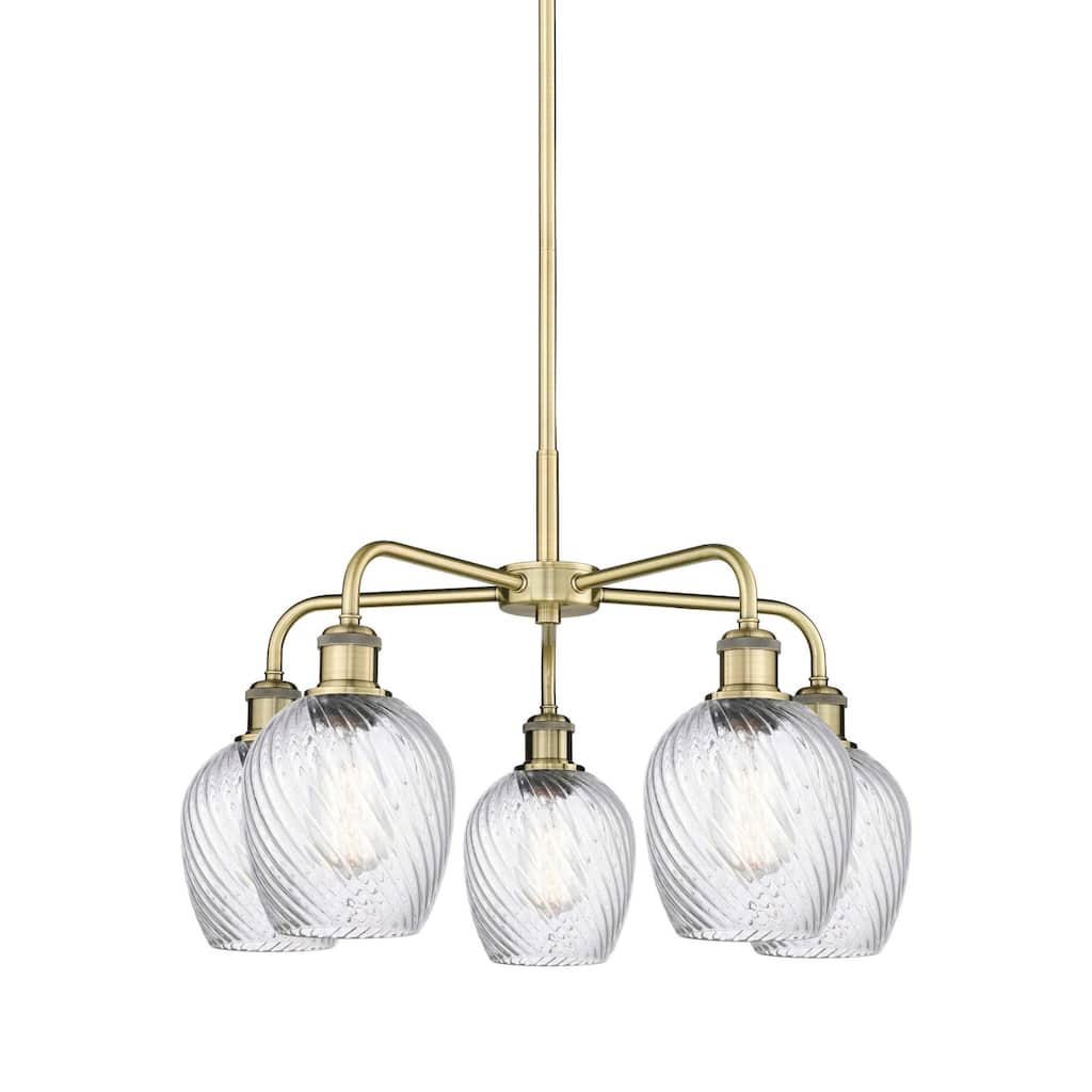 Innovations Lighting 516-5CR-15-23 Salina Chandelier Salina 5 Light
