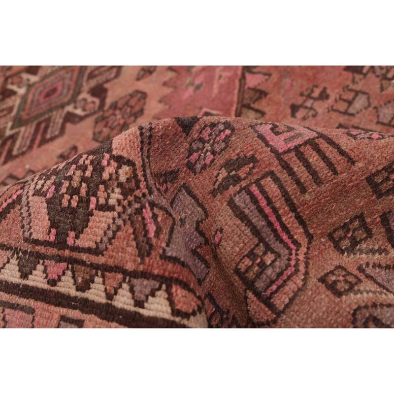 ECARPETGALLERY Hand-knotted Antalya Vintage Copper Wool Rug - 4'2 x 7'0