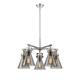 Option Polished Nickel / Light Smoke