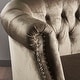 preview thumbnail 49 of 54, Milani Velvet Tufted Scroll Arm Loveseat by Christopher Knight Home