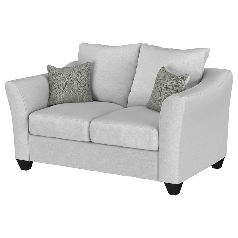 Salizar Upholstered Flared Arm Loveseat - 60" x 37" x 39"