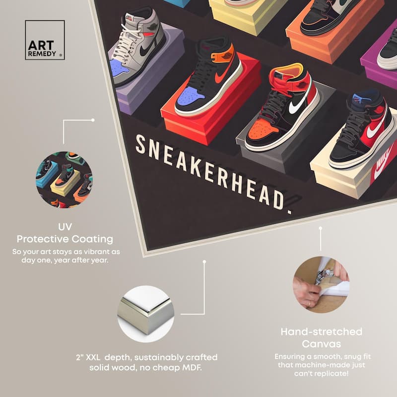 Sneaker Collection Dreams Canvas by Art Remedy