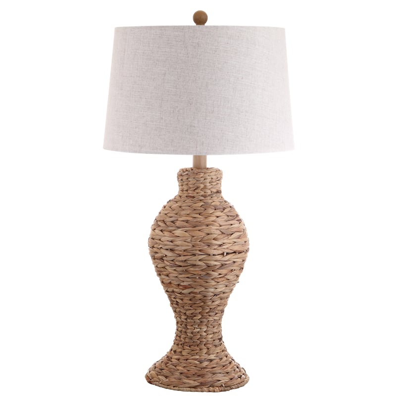 January 31" Seagrass Weave LED Table Lamp, by JONATHAN Y